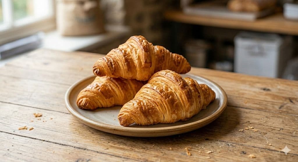 Freshly Baked Croissants