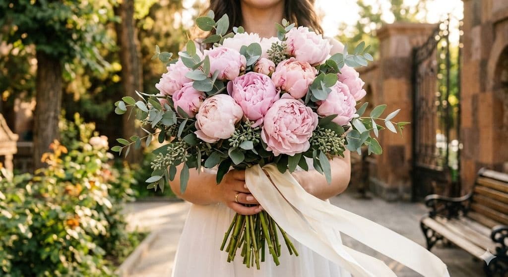 Bridal Peony Bouquet